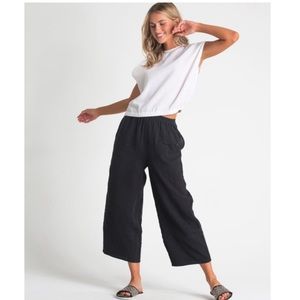 Billabong High Waisted Olivia Pant Medium Black